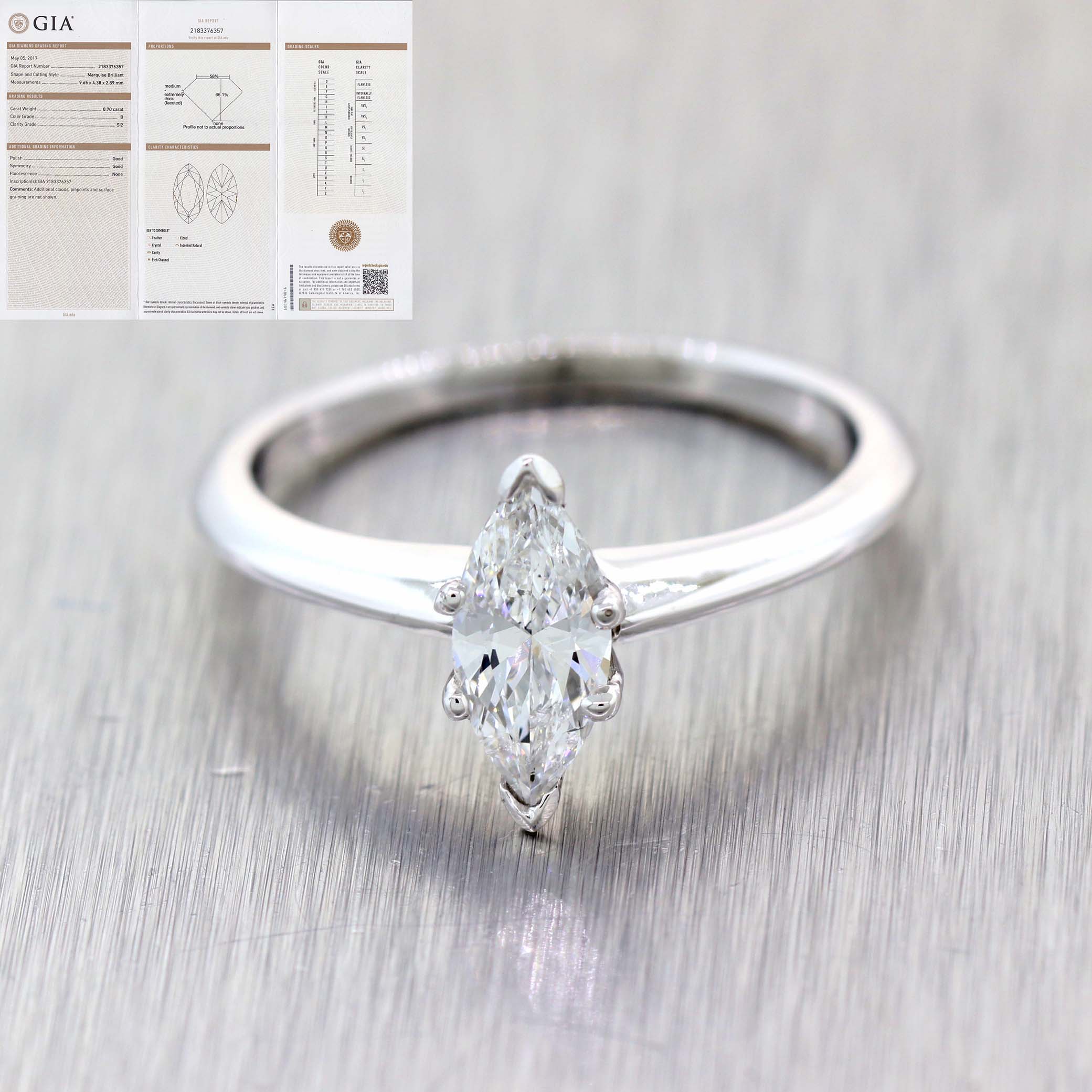 marquise diamond tiffany