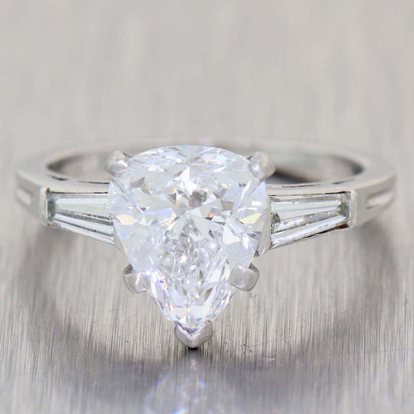 tiffany pear shaped engagement ring price