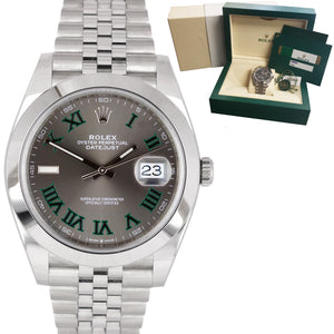 rolex datejust 41 wimbledon