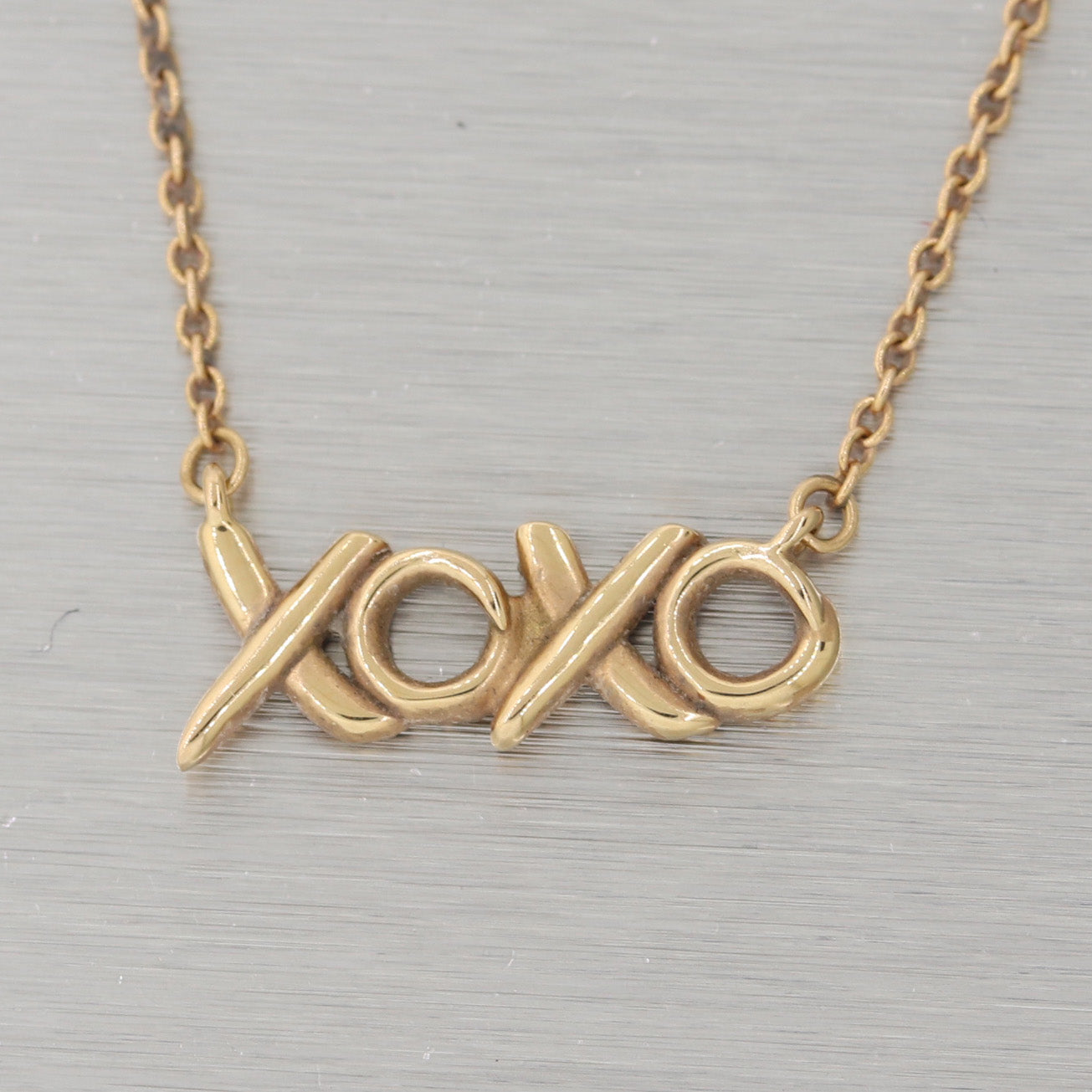 xo necklace tiffany