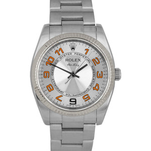 rolex air king orange