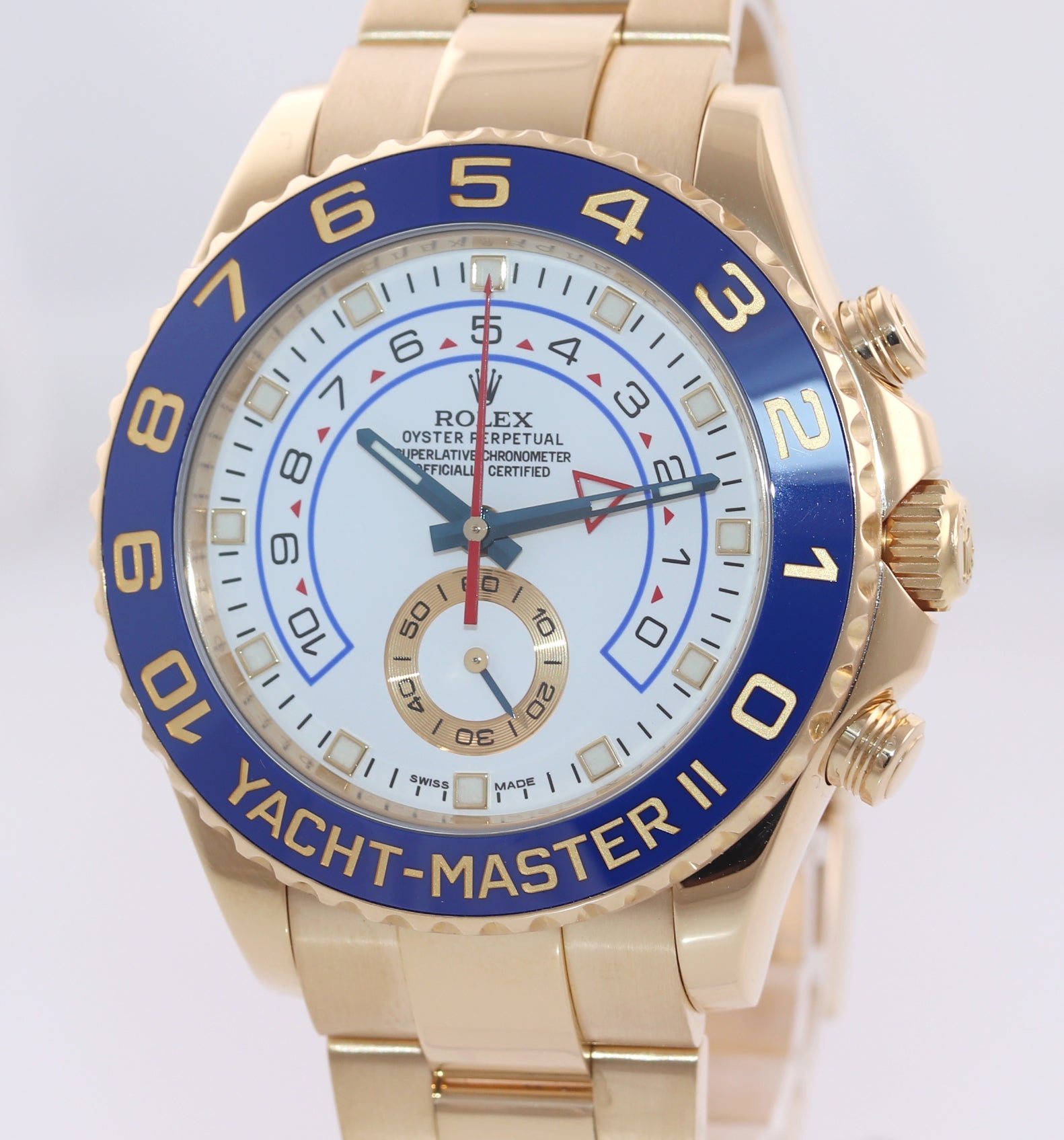 yachtmaster 2 half gold