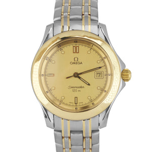 omega seamaster 120m gold