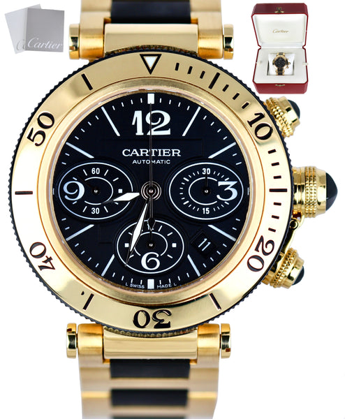 cartier pasha seatimer chronograph 42mm