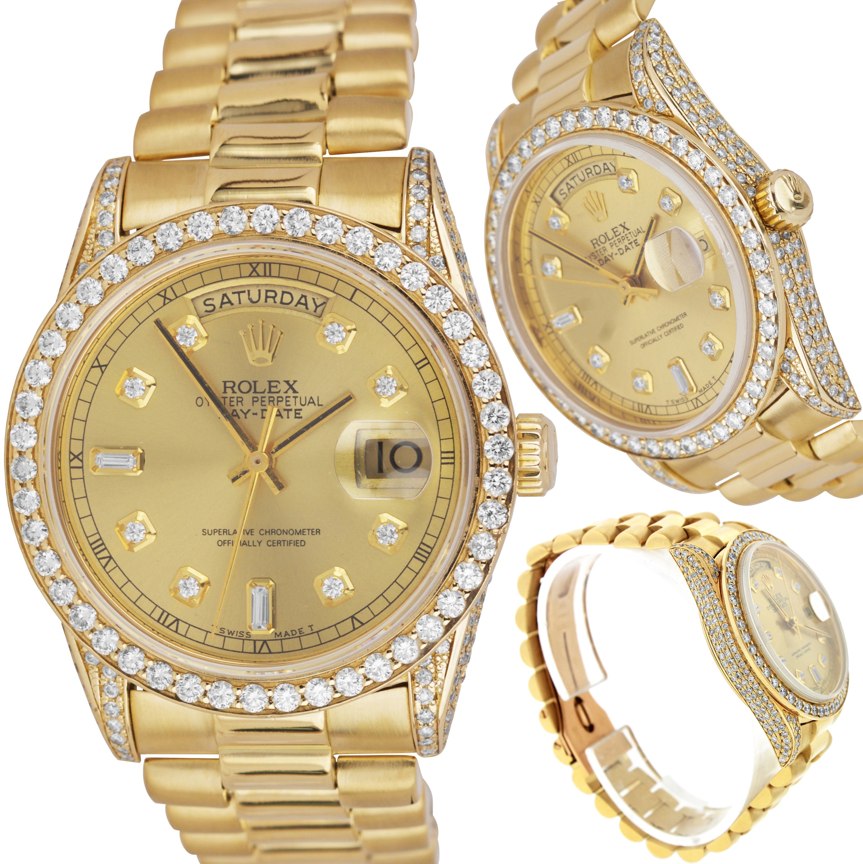 rolex day date double quick set