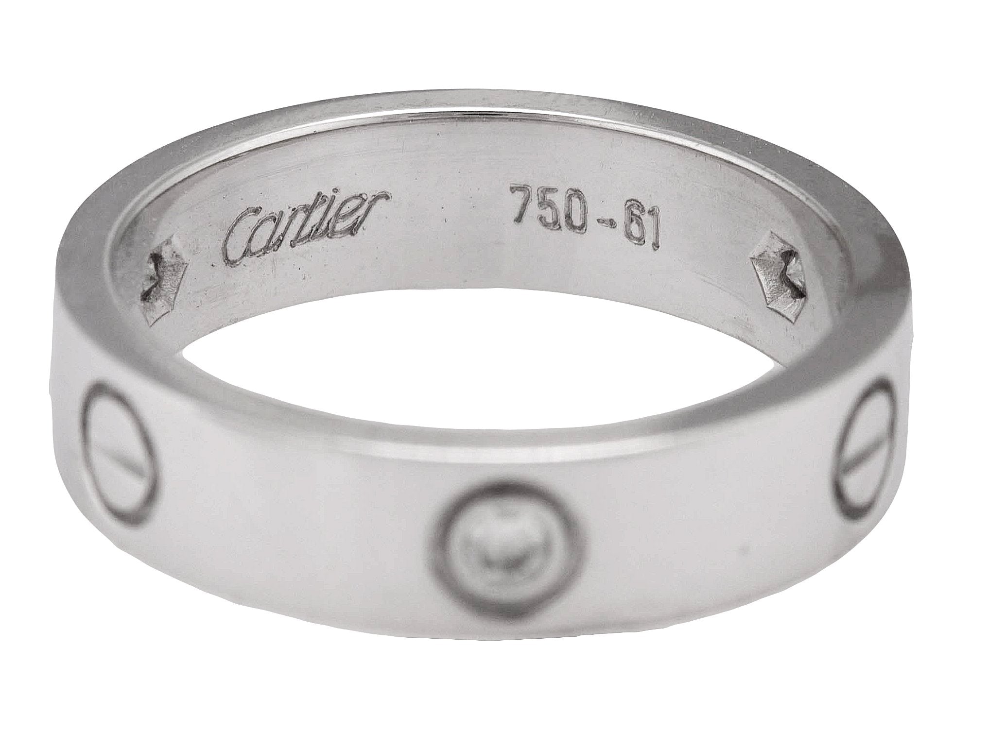 cartier diamond screw ring