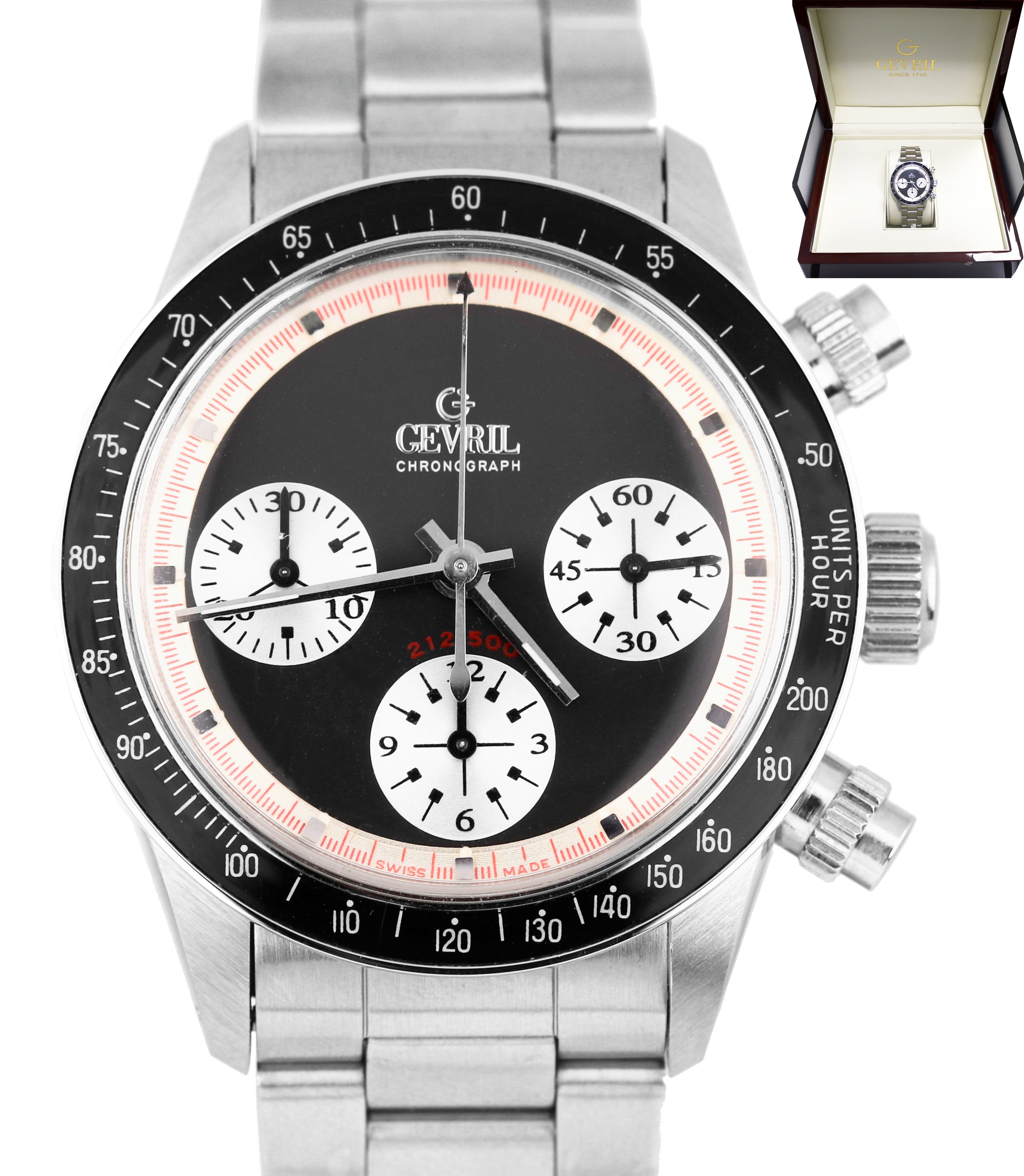 gevril chronograph paul newman