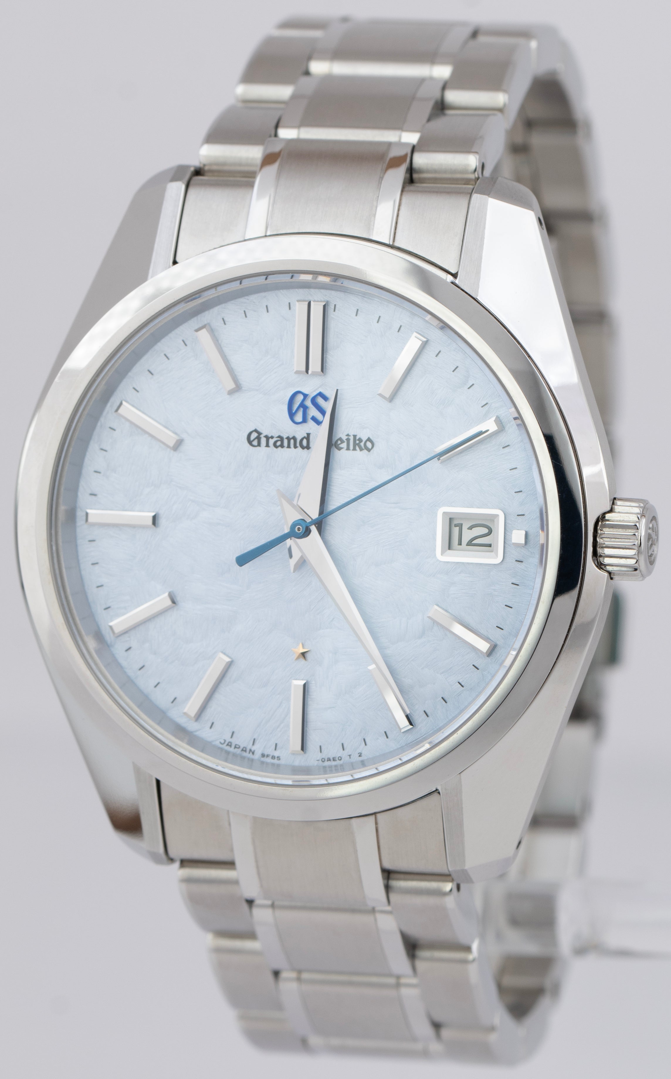 2022 Grand Seiko Heritage 50th Stainless Steel 40mm Blue Quartz Watch