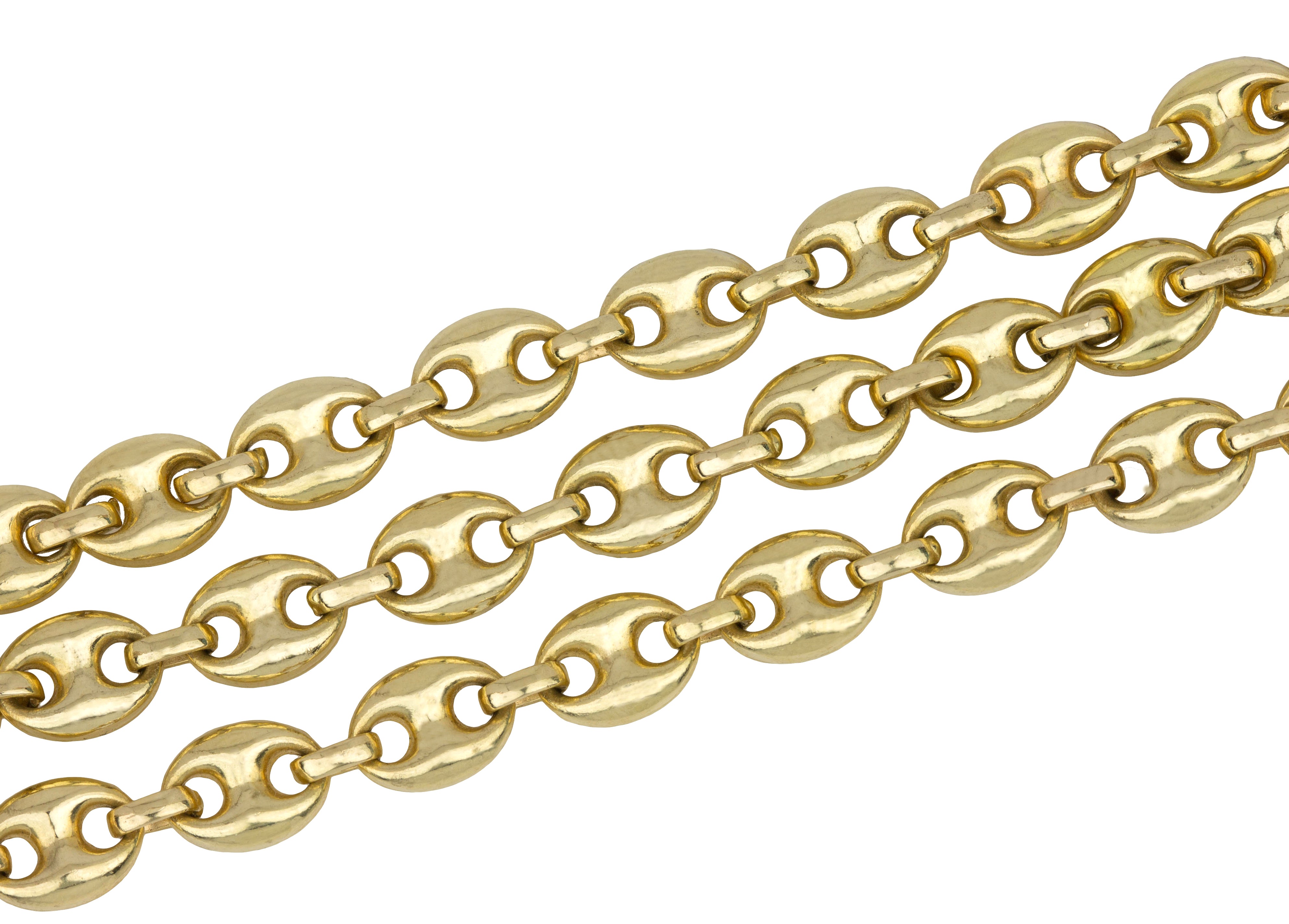gucci gold link chain