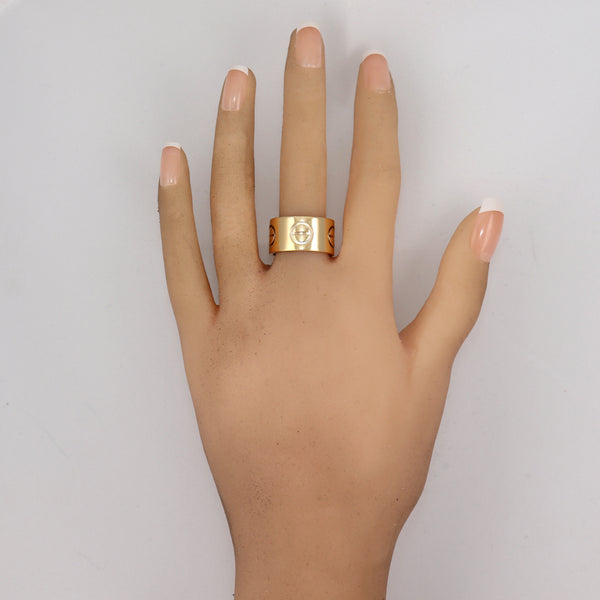 cartier wide love ring