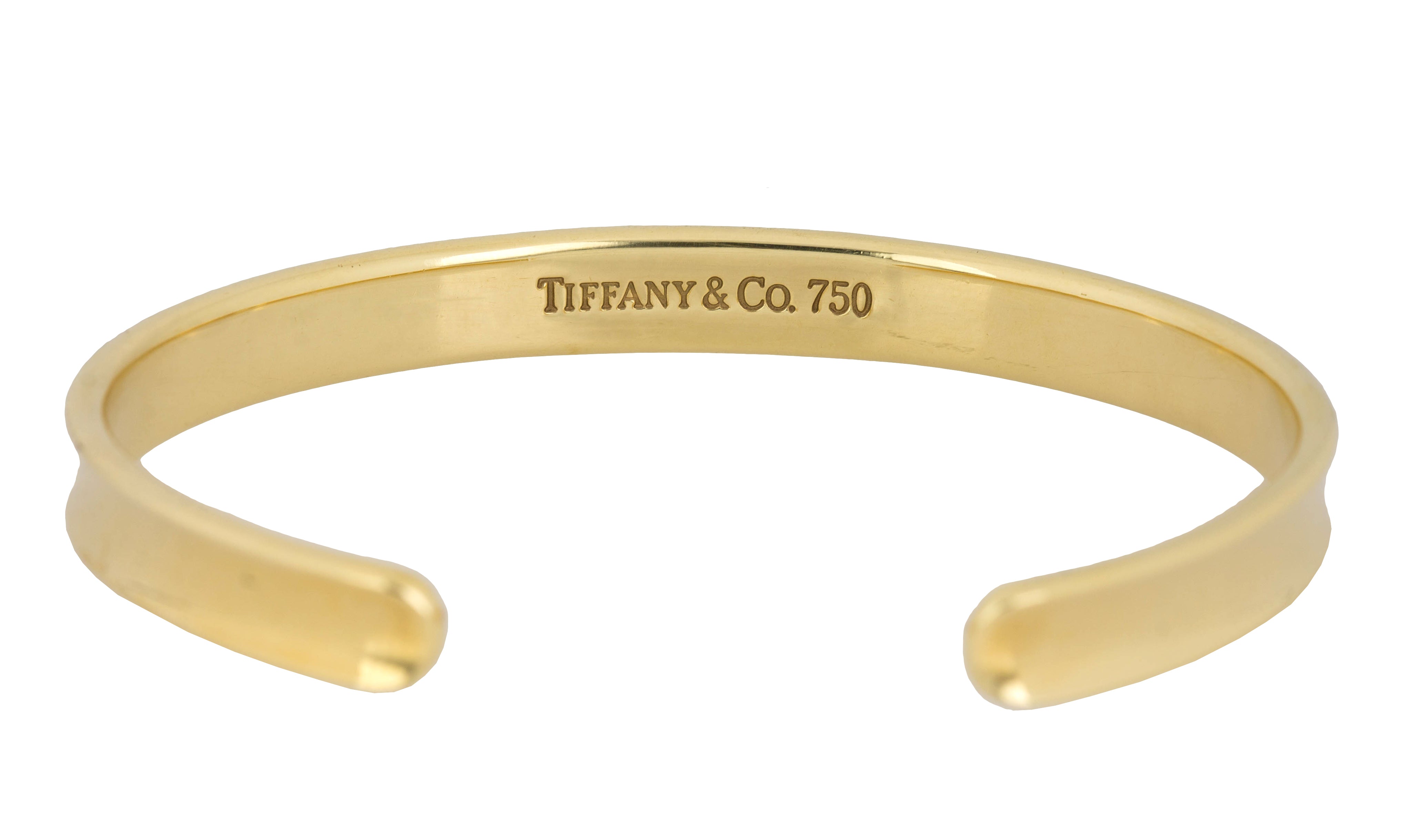 tiffany gold cuff