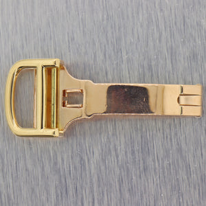 cartier 18k deployant buckle