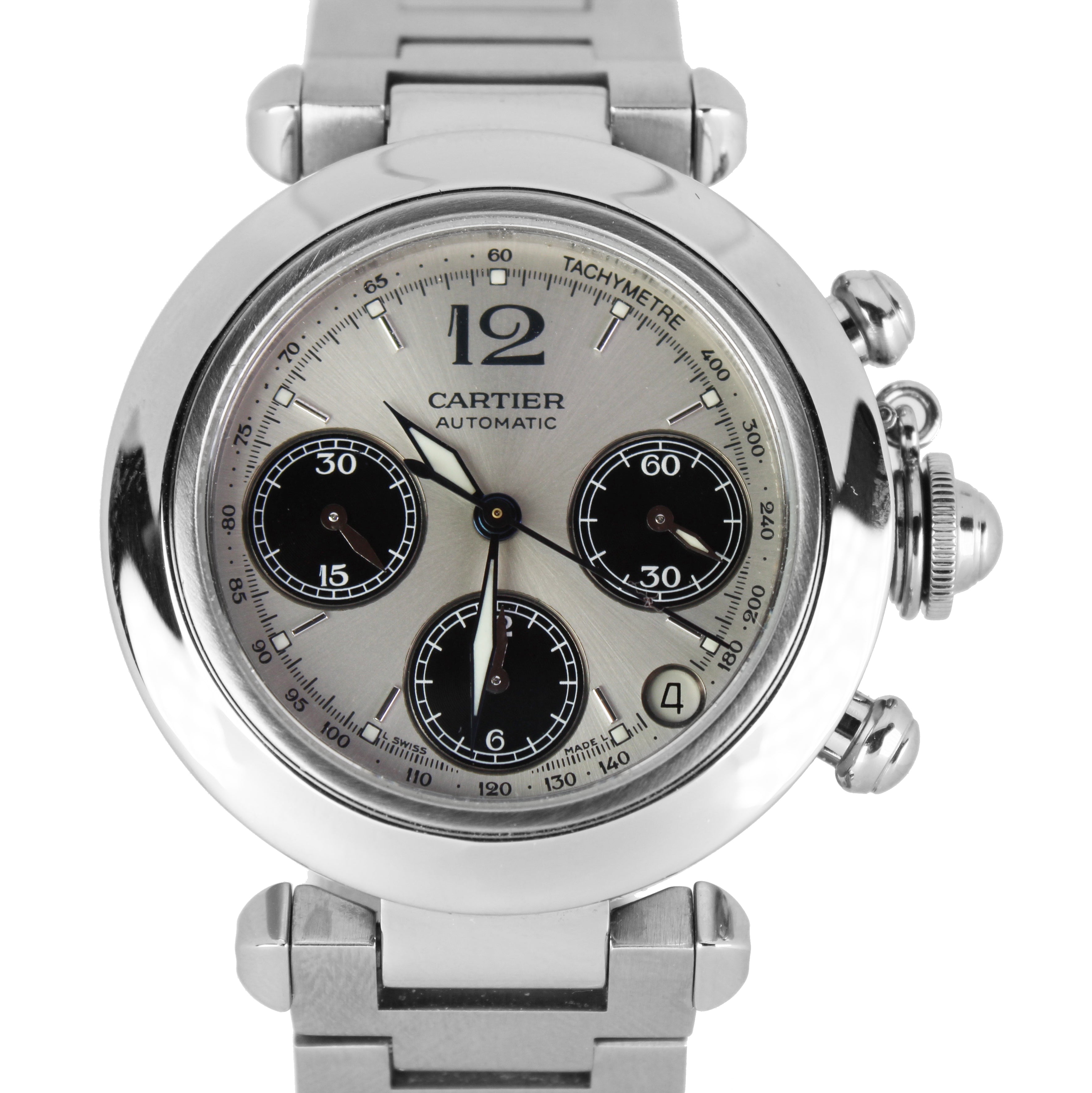 cartier pasha chronograph 2412