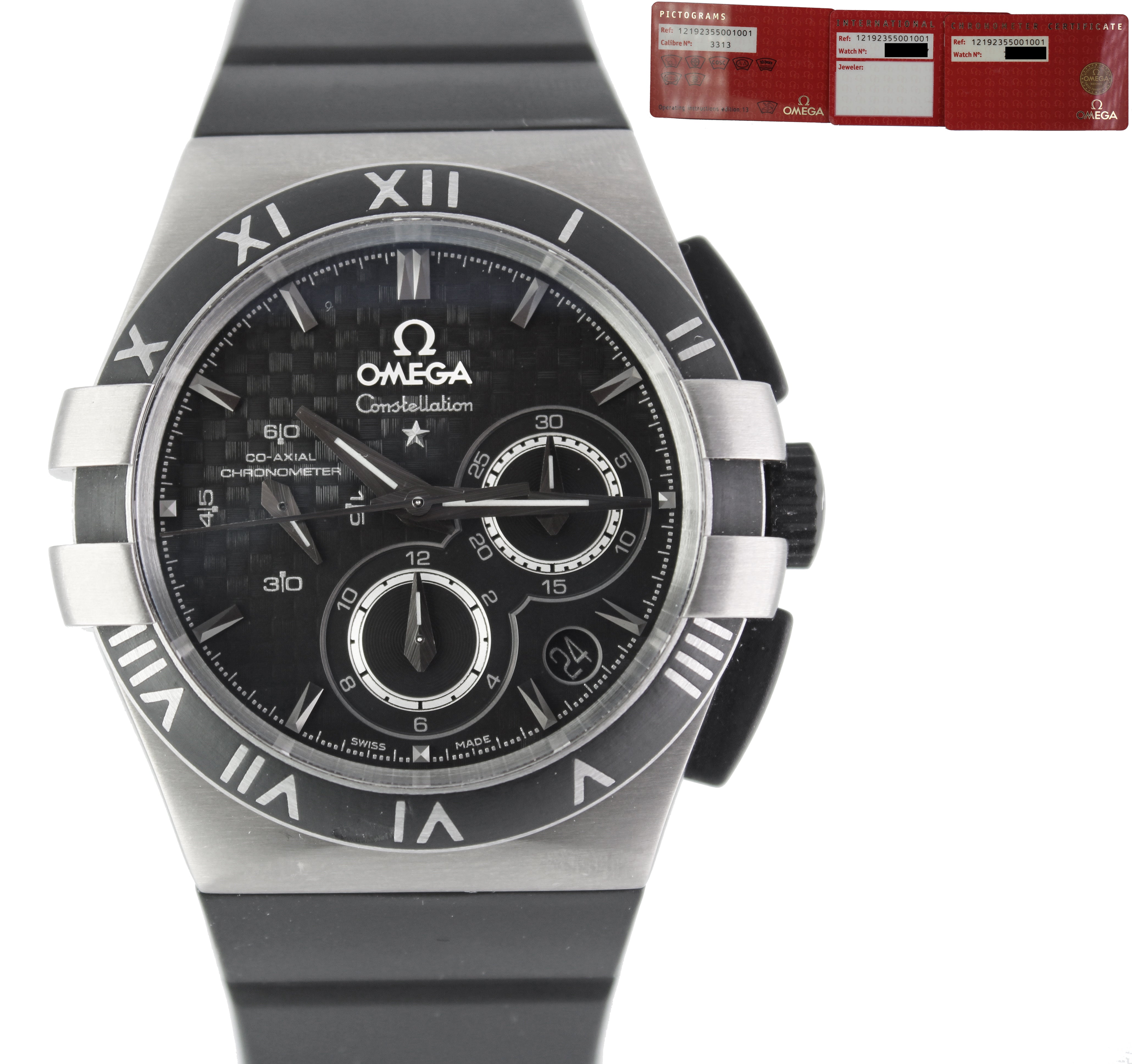 omega constellation double eagle chrono