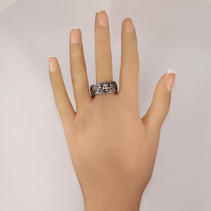 gucci tiger ring diamond