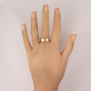 Cartier 18k Yellow Gold Love Ring Size 