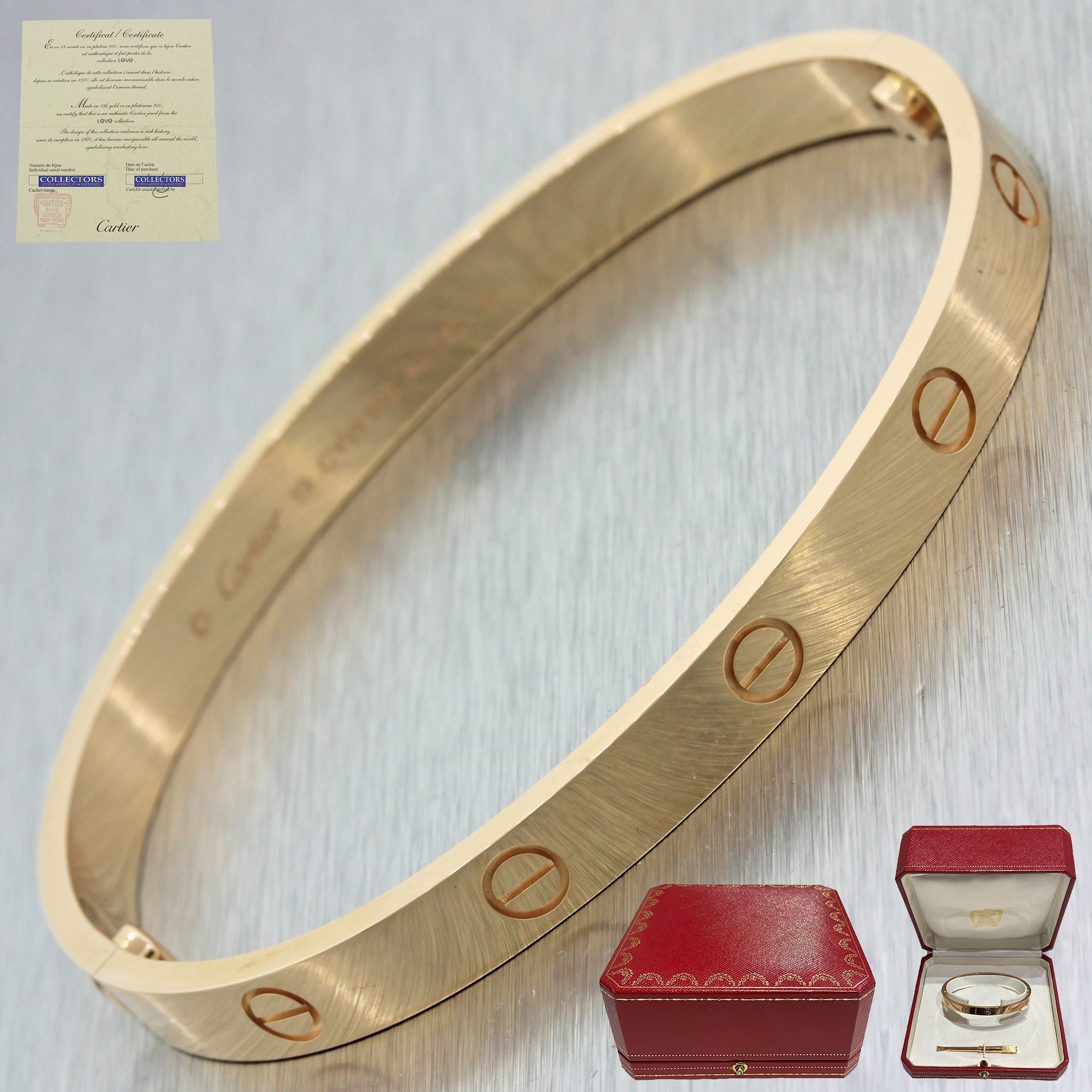 2017 Cartier 18k Rose Gold New Style 