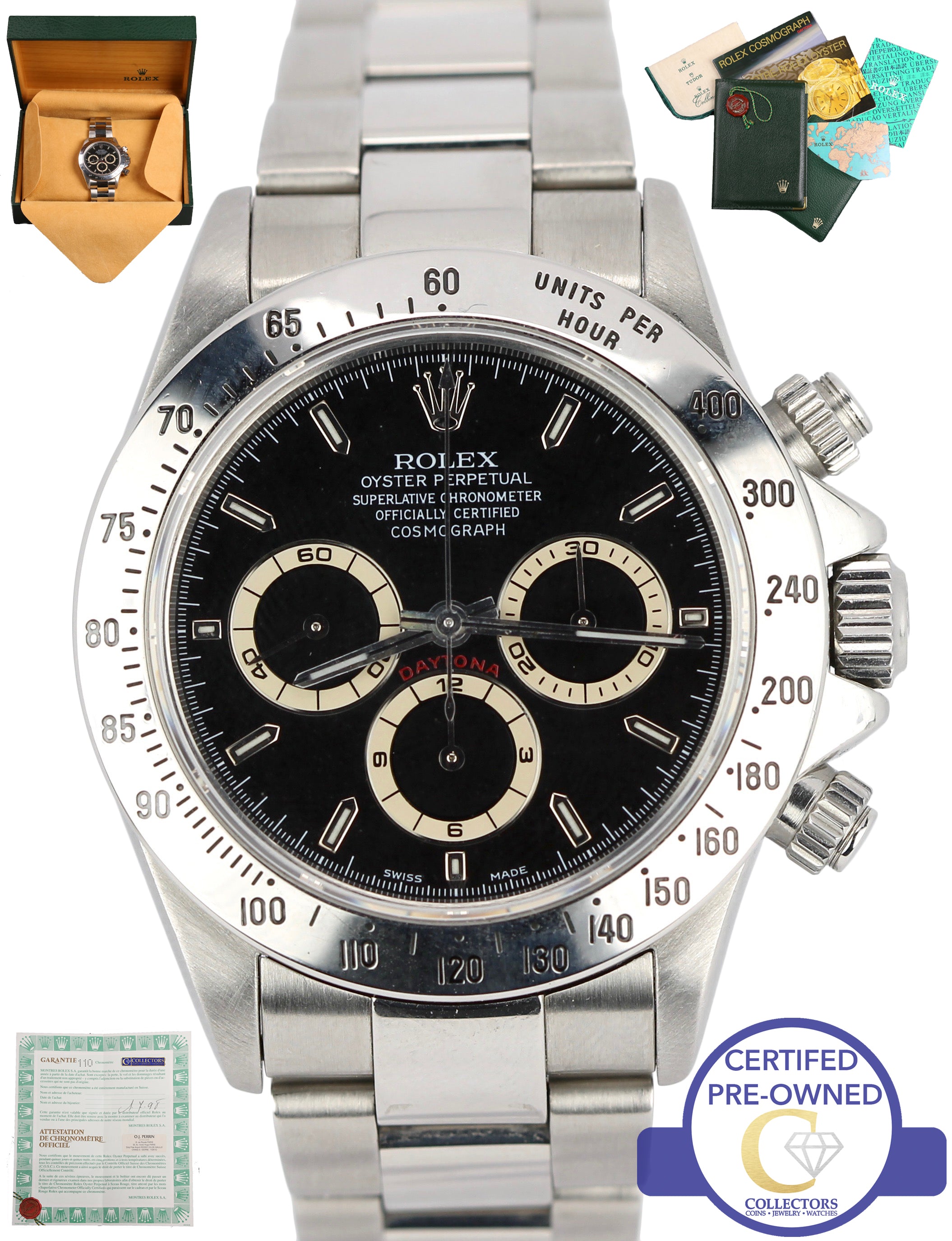 rolex daytona zenith 1998