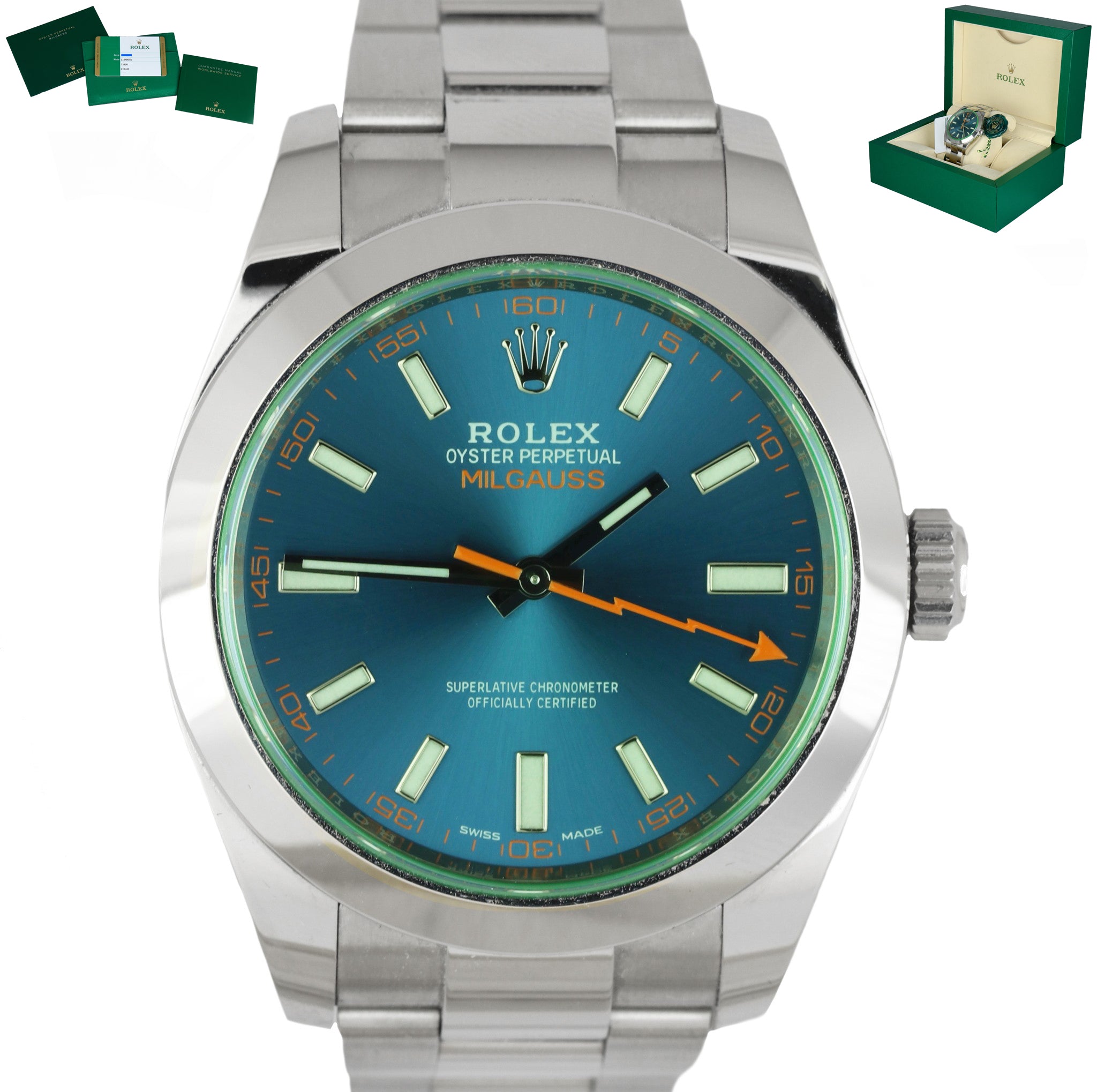 rolex milgauss 2018