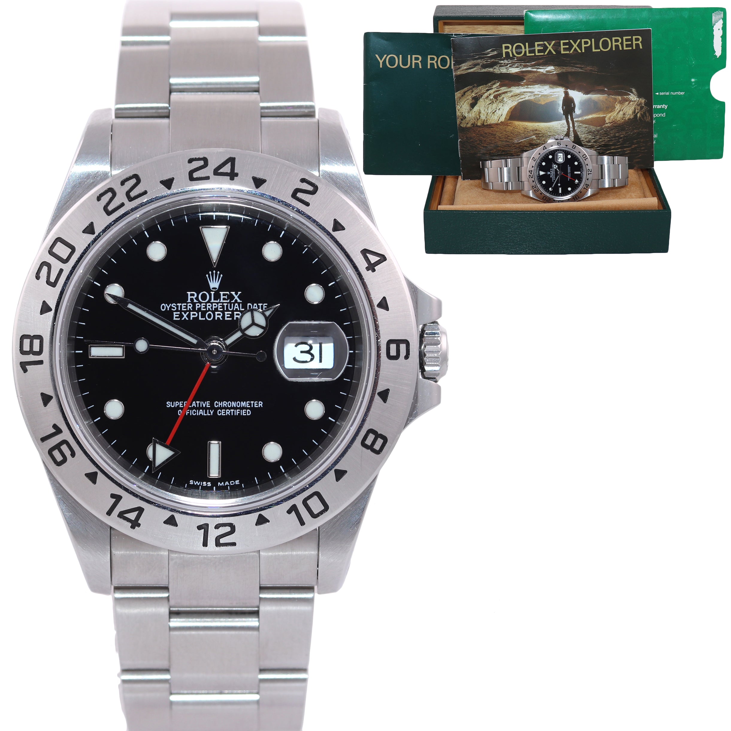 2002 rolex explorer ii