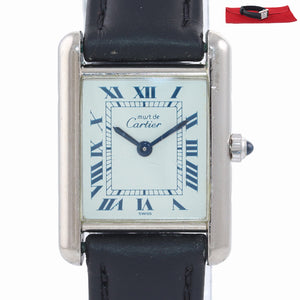 vintage cartier argent watch