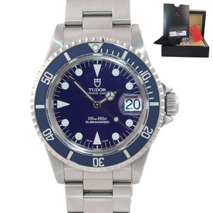 tudor submariner blue dial