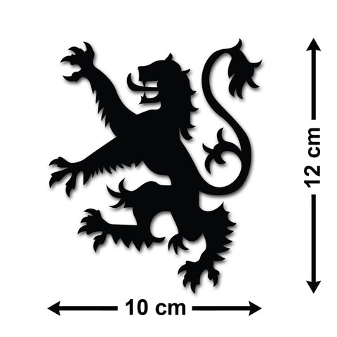 Scottish Lion Rampant Car Sticker - ZygoMax