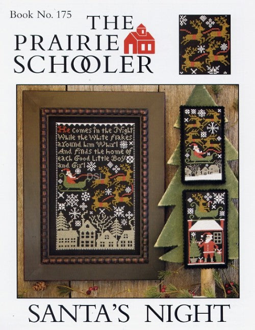 Prairie Schooler ~ Santa's Night ~ REPRINT – Down Sunshine Lane