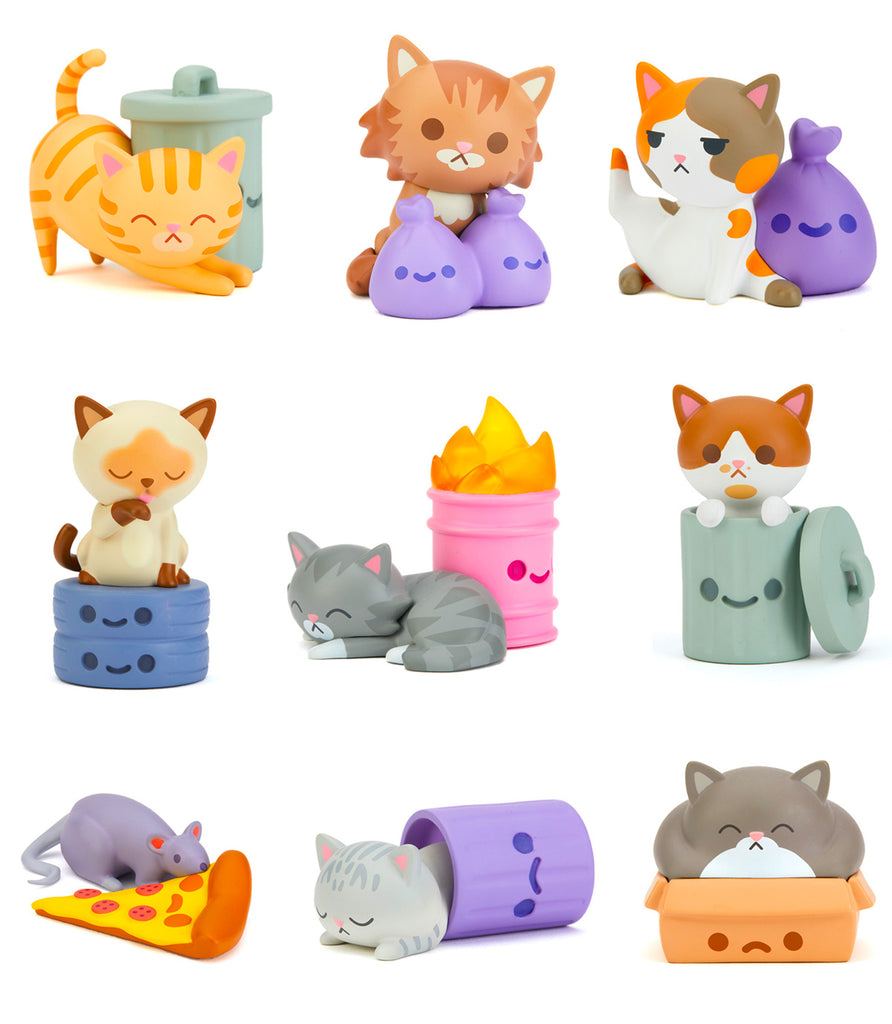 the nine non chaser kitty figures