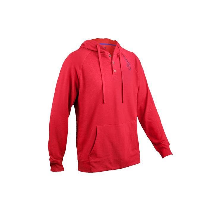 hooked red hoodie