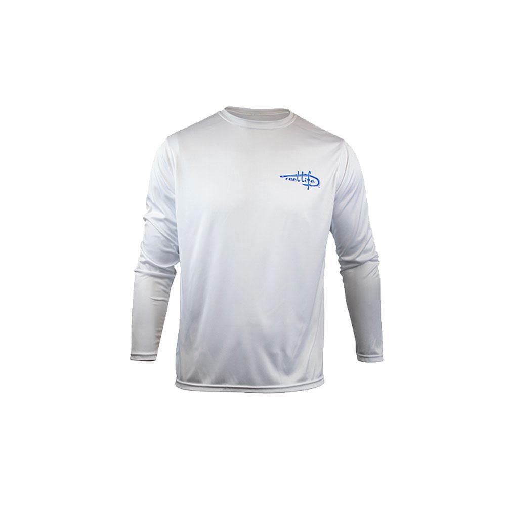  Reel Life Men's Sun Defender Long Sleeve UV Tee