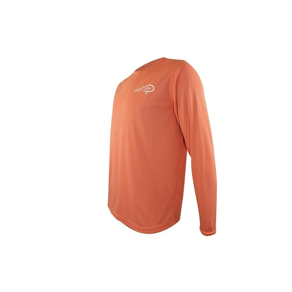  Reel Life Men's Sun Defender Long Sleeve UV Tee