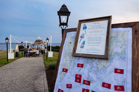 Frenchs Point gazebo with seating chart