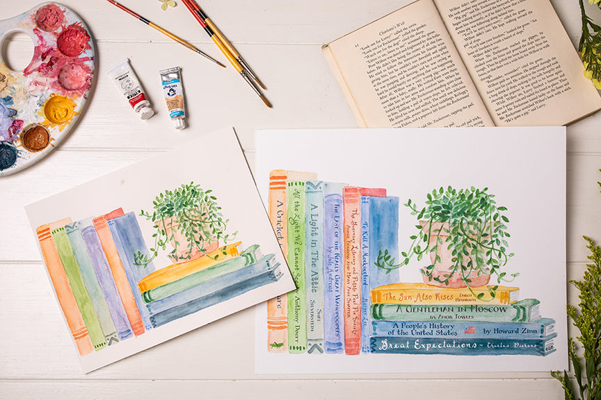 Your Beloved Bookshelf plant design