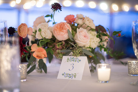 blueberry table number