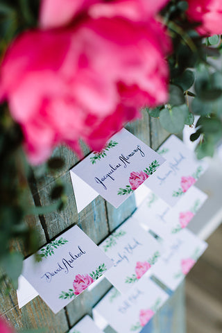 escort card display