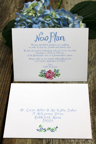 new plan card peony blueberry