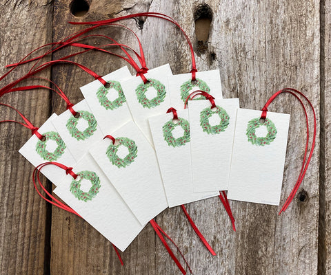 Sleigh Holiday Gift Tags – El's Cards