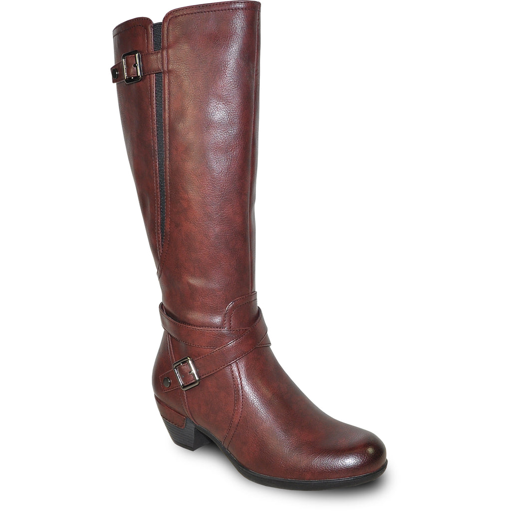 wide calf women's dress boots