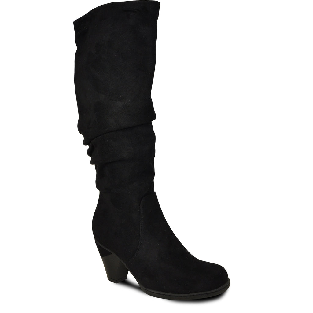 womens suede dress boots