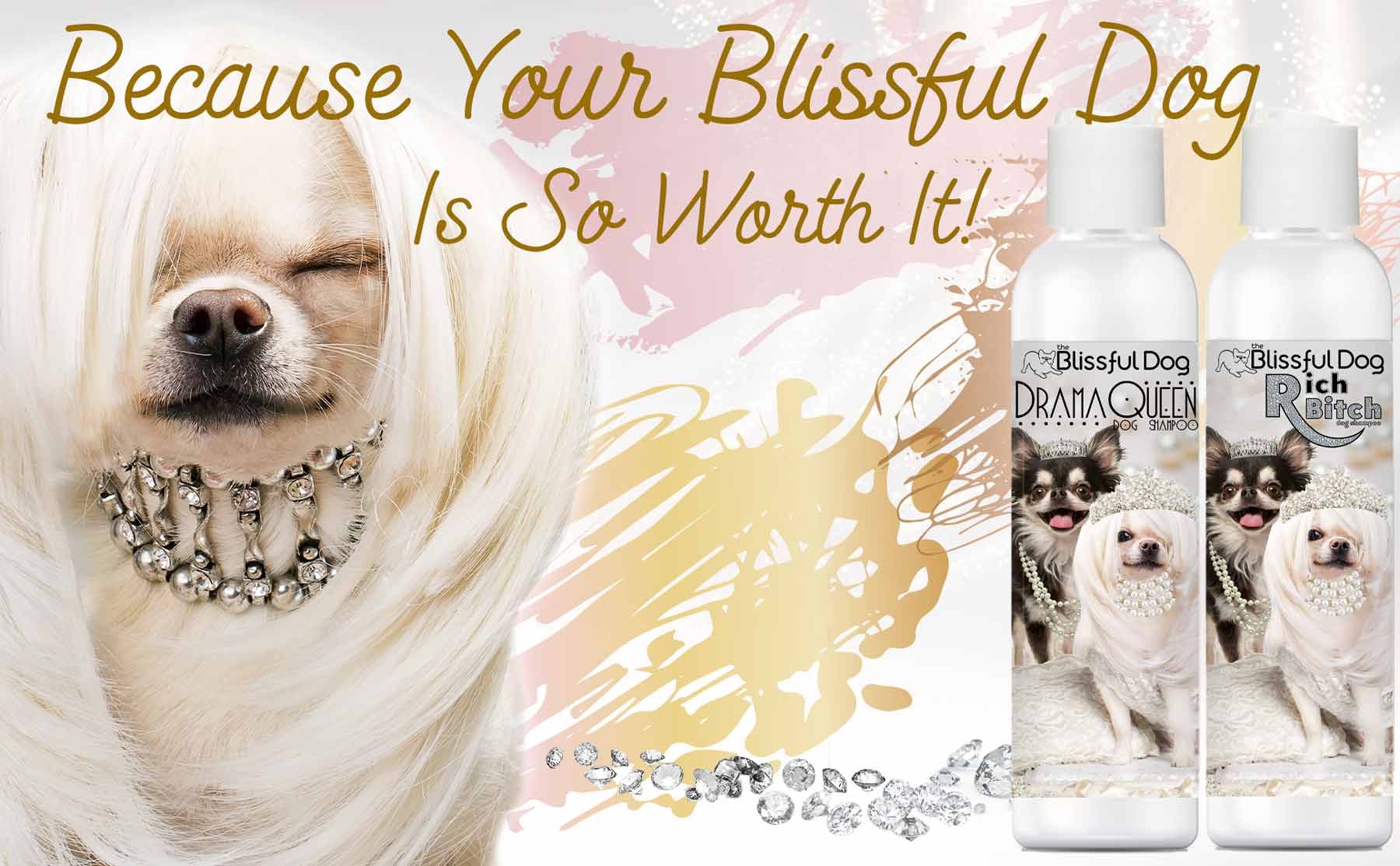 The Blissful Dog Luxury Shampoo Moisturizes & Cleanses