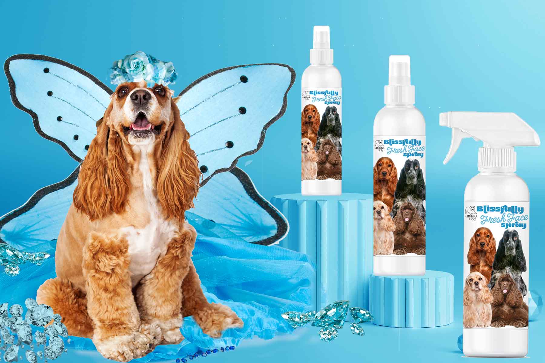 cocker spaniel fairy