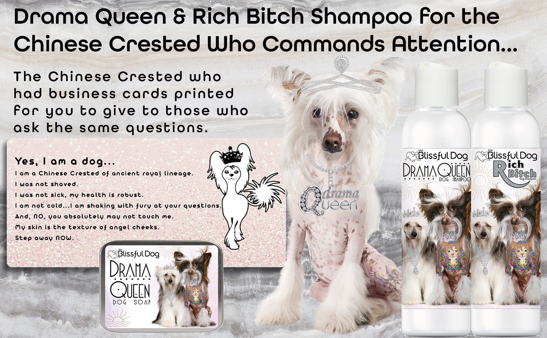 chinese crested dog shampoo