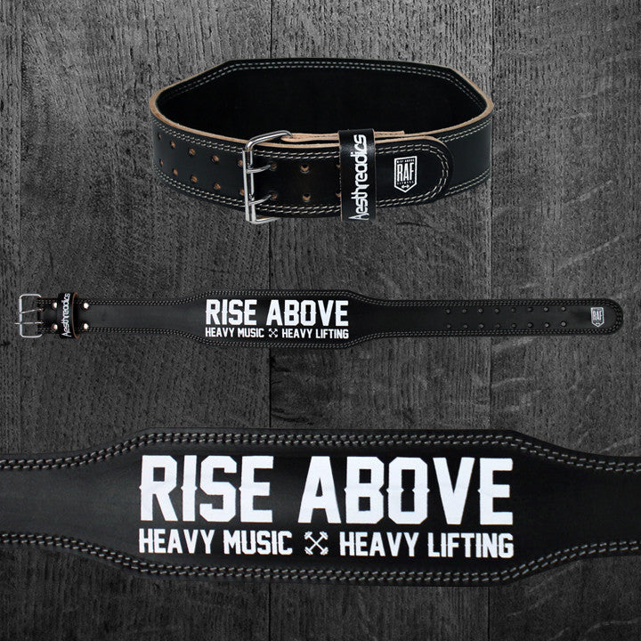 Download Rise Above Heavy Music Heavy Lifting Bodybuilding Belt Rise Above Fitness