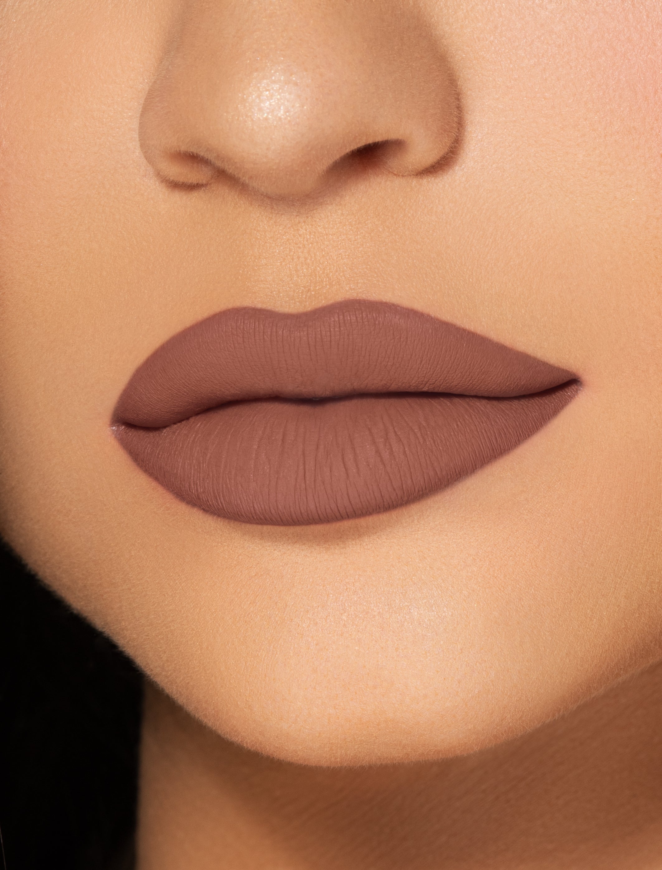 dark brown matte liquid lipstick