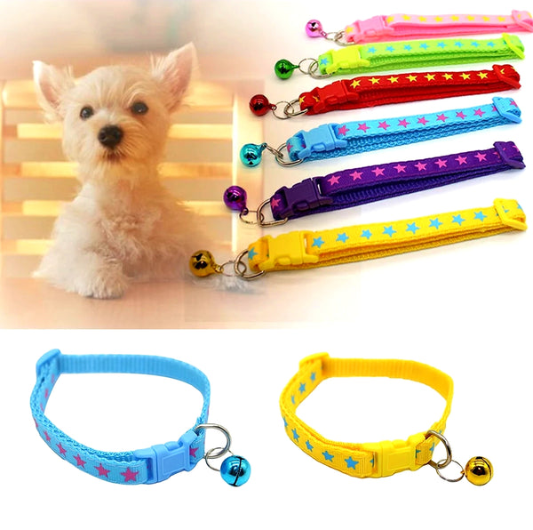 Puppy ID Collars "Stars" Set of 6 or Single Collars From