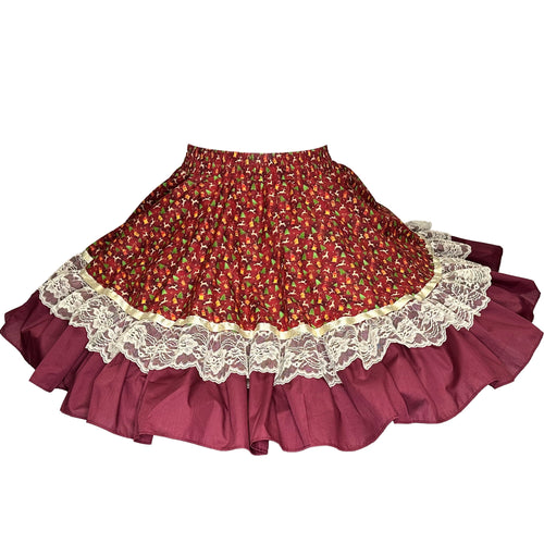 Reindeer Square Dance Skirt