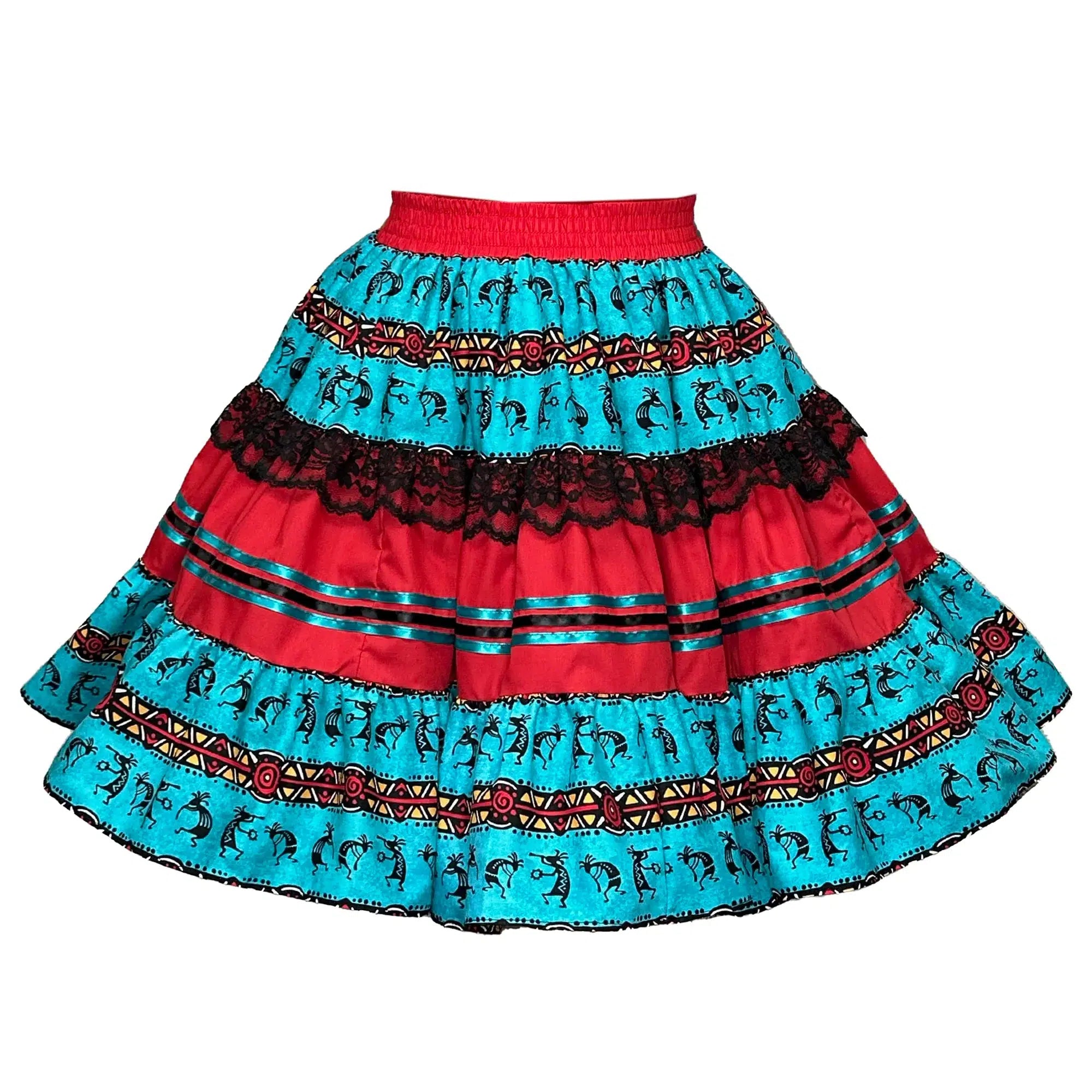 Regal Stripe Square Dance Outfit