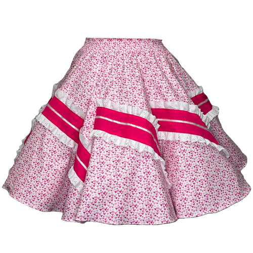 Valentine's Square Dance Skirt