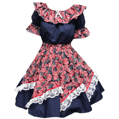 Colorful Carnival Square Dance Outfit